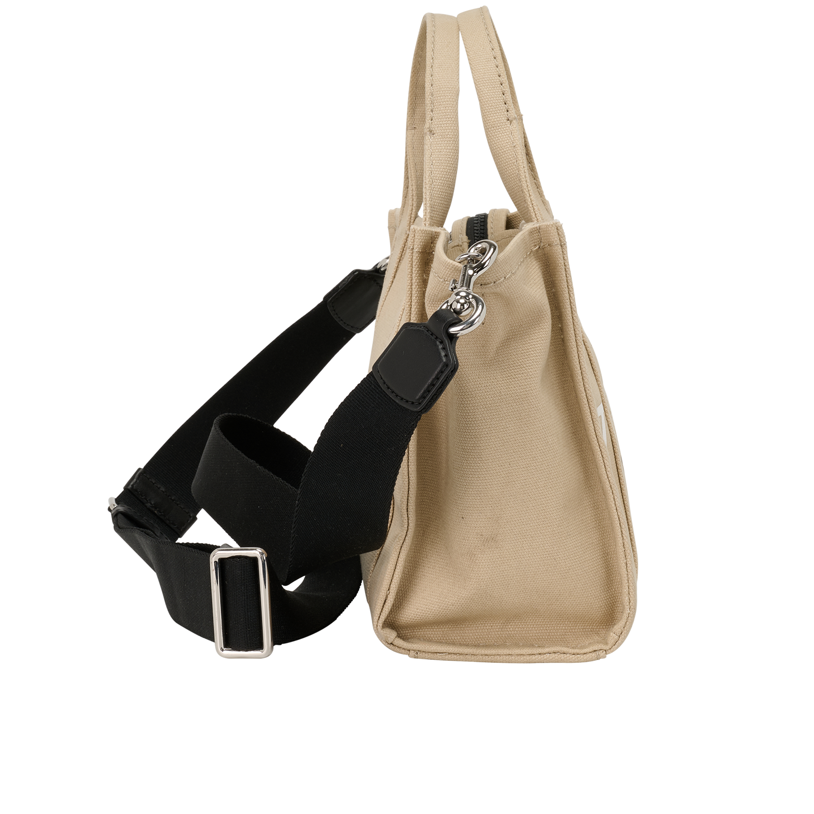 Small The Tote Bag, &pound;120, Handbags, Beige, Canvas, Side view